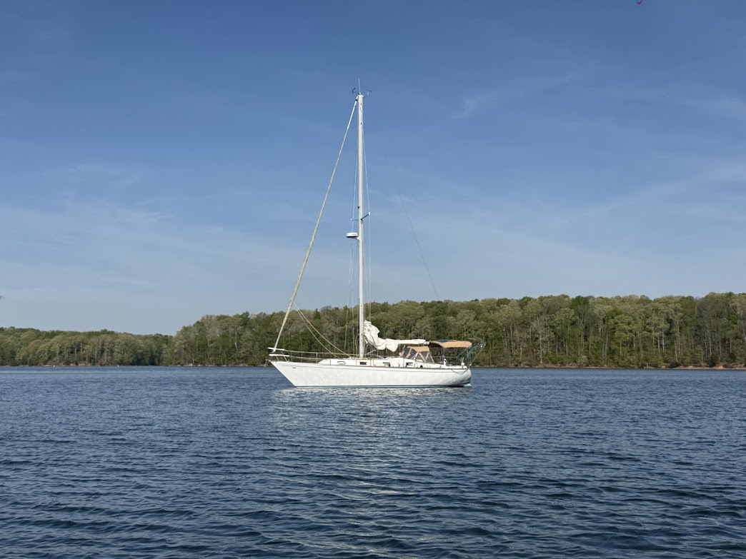 Sailboat on the water